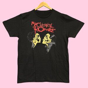 My Chemical Romance Vampire Couple Kissing Rock Band Tee M